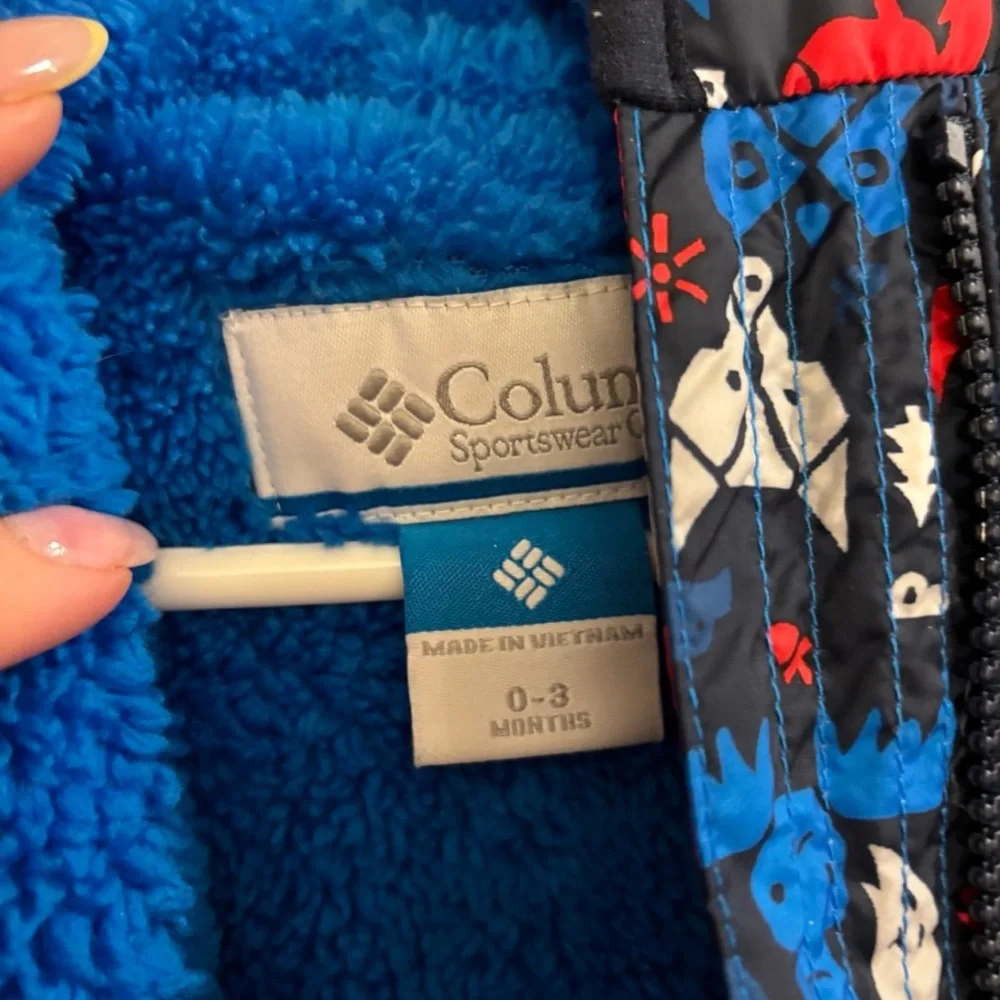 Columbia Infant Snowsuit with Animal Print